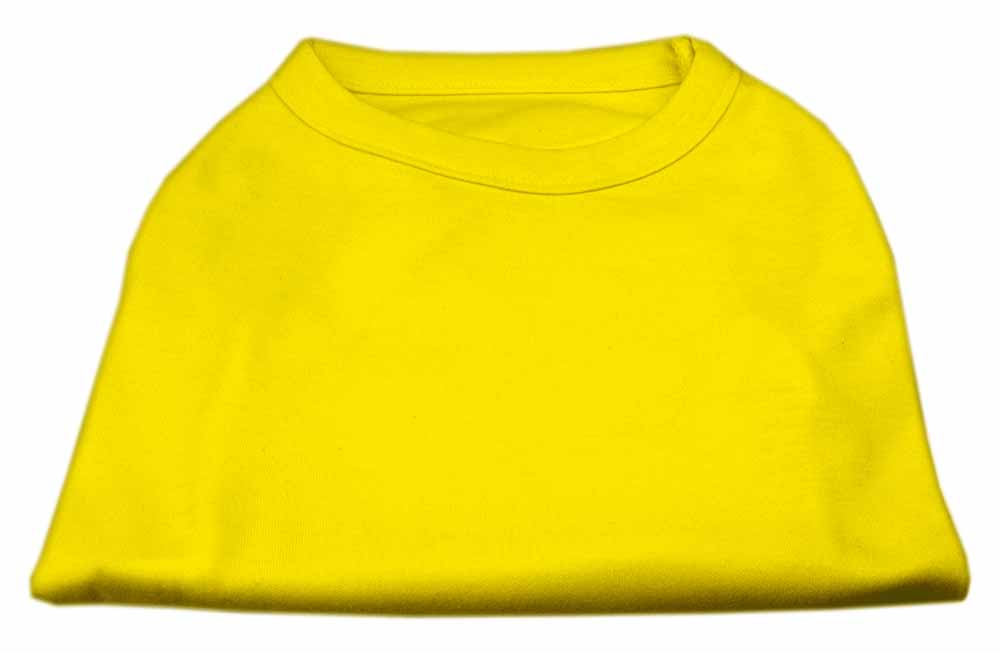 Plain Shirts Yellow XXL